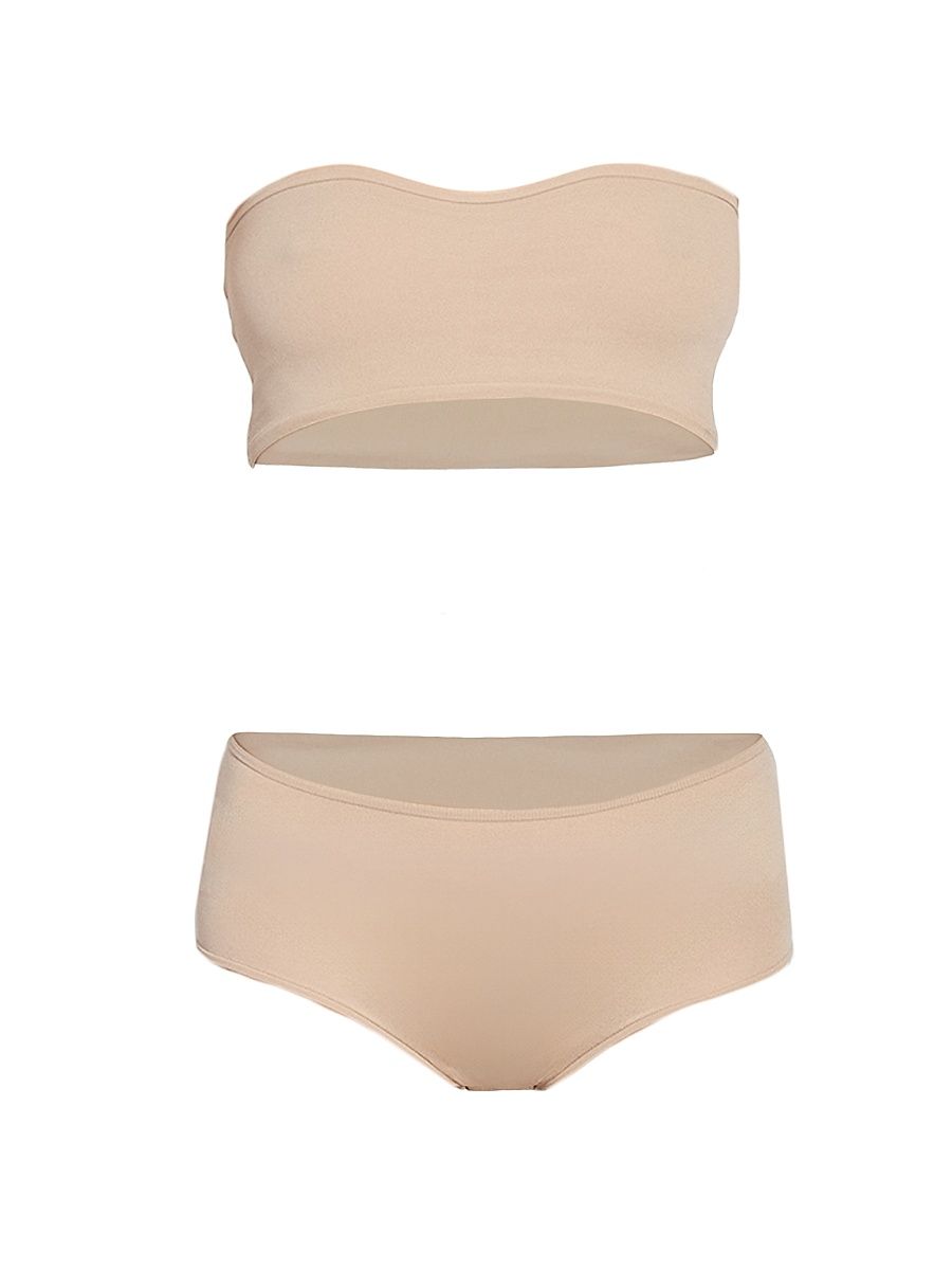 ALAÏA Women's Second Skin Two-Piece Set - Mastic - Size 4