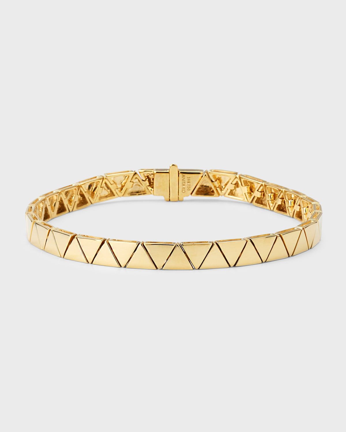 18K Yellow Gold Thin Cleo Bracelet