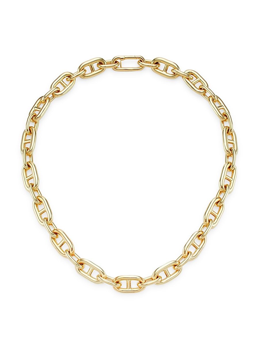 Women's 14K Yellow Gold Mariner-Chain Necklace - Yellow Gold - Size 18