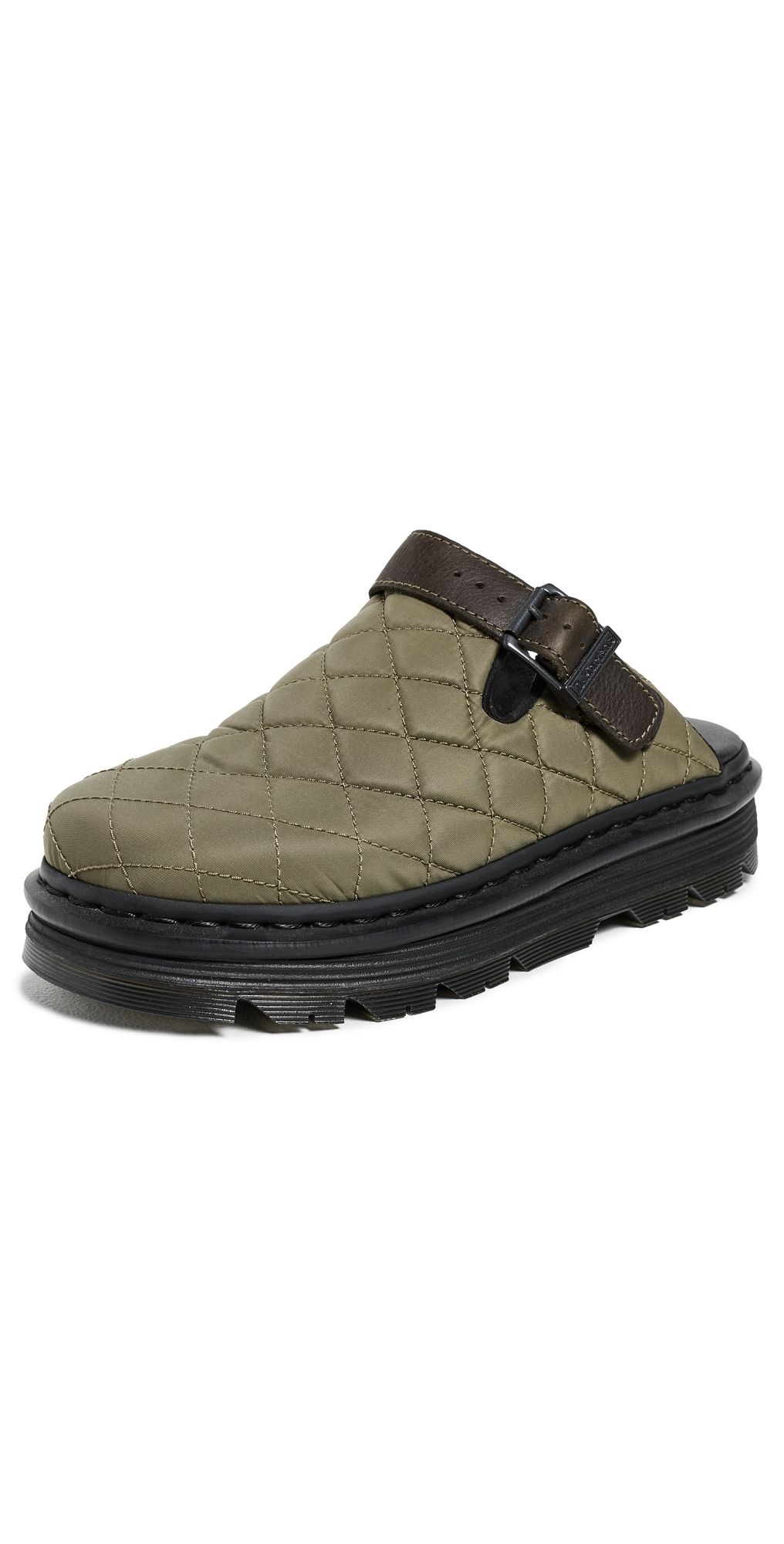 Dr. Martens ZebZag Mules Dms Olive 5