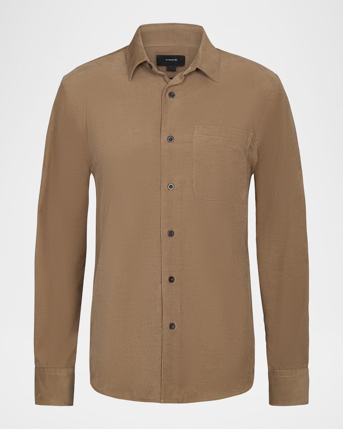 Men & apos;s Italian Cotton Corduroy Button-Down Shirt