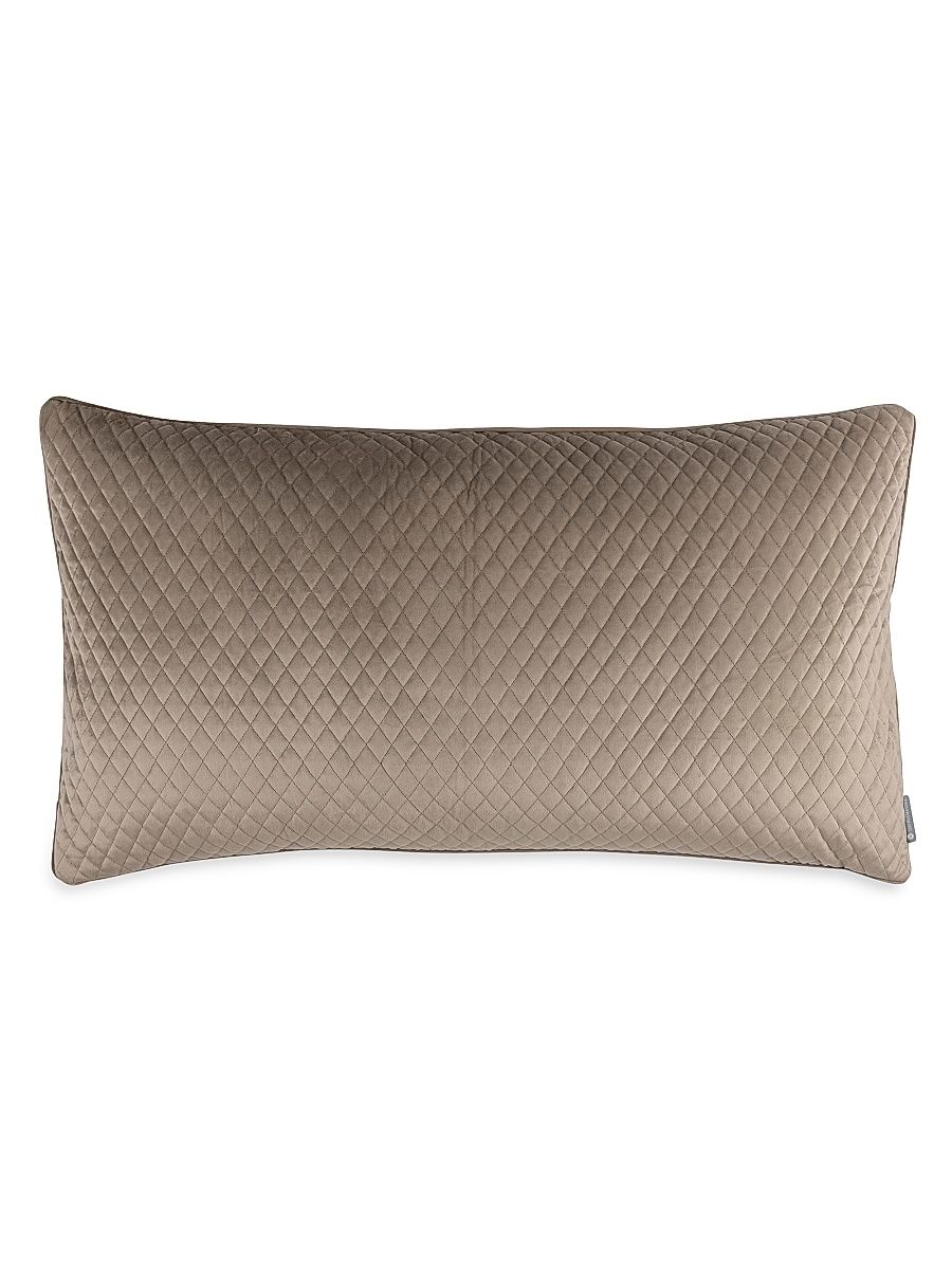 Valentina Quilted Pillow - Buff - Size Large