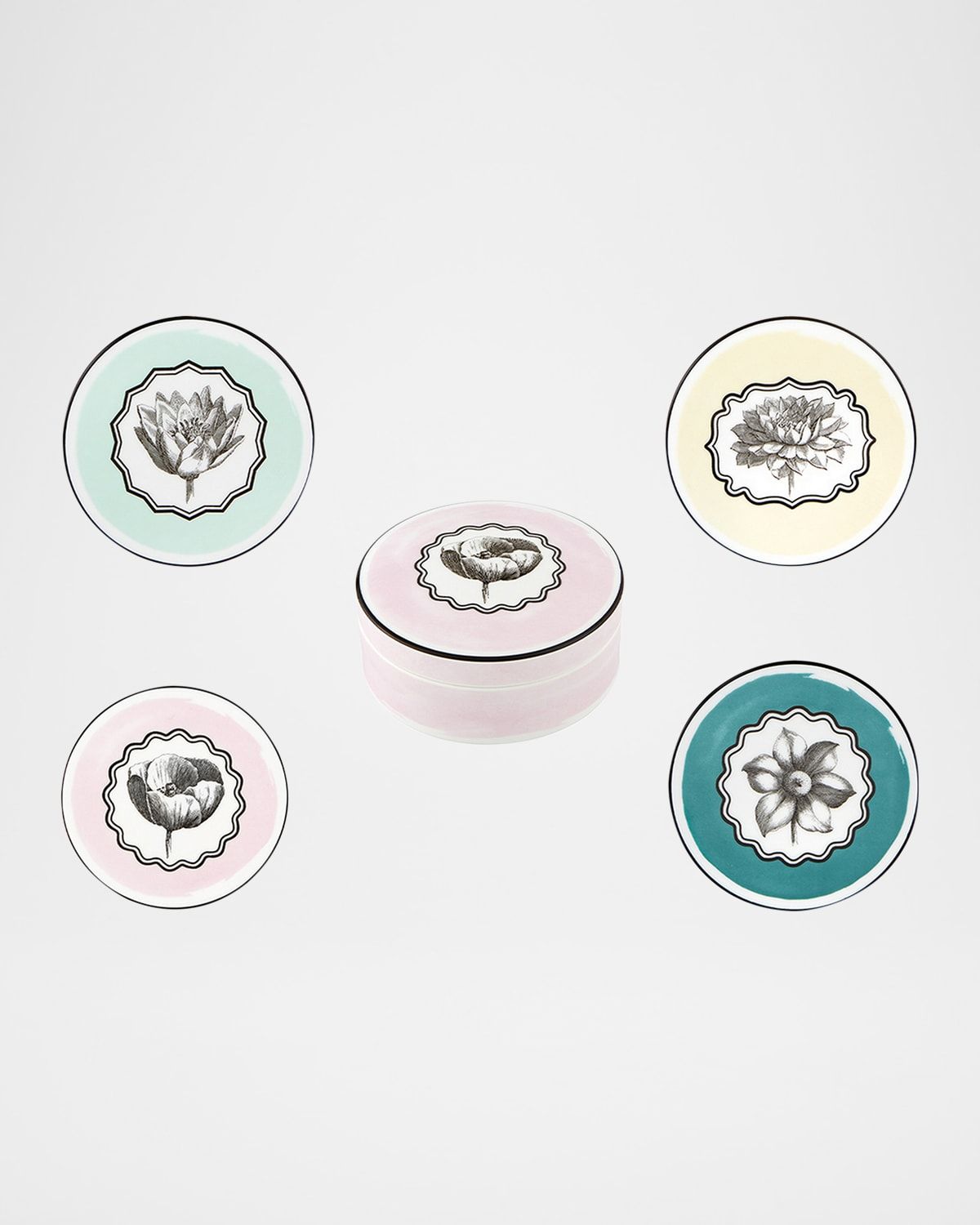 Christian Herbariae Coasters, Set of 4