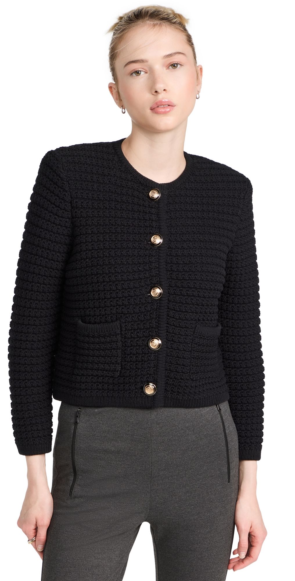ba & sh Gaspard Cardigan Noir 0