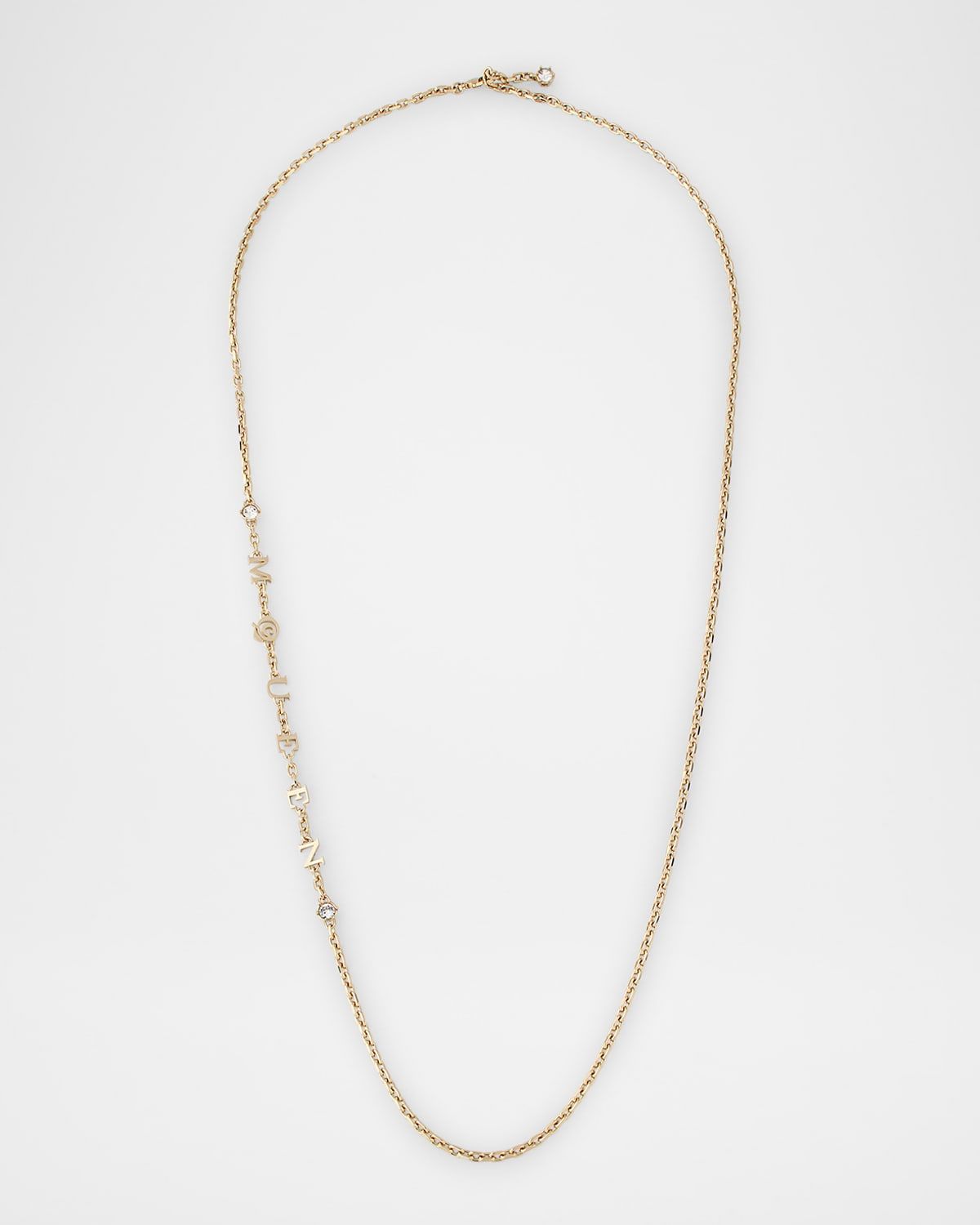 McQueen Logo Necklace