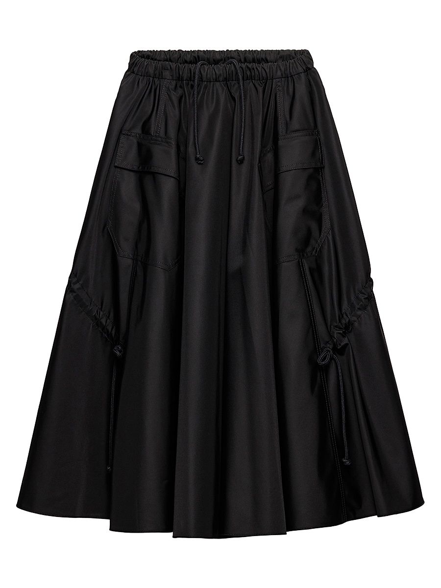 Women's Re-Nylon Circle Skirt - Black - Size 4