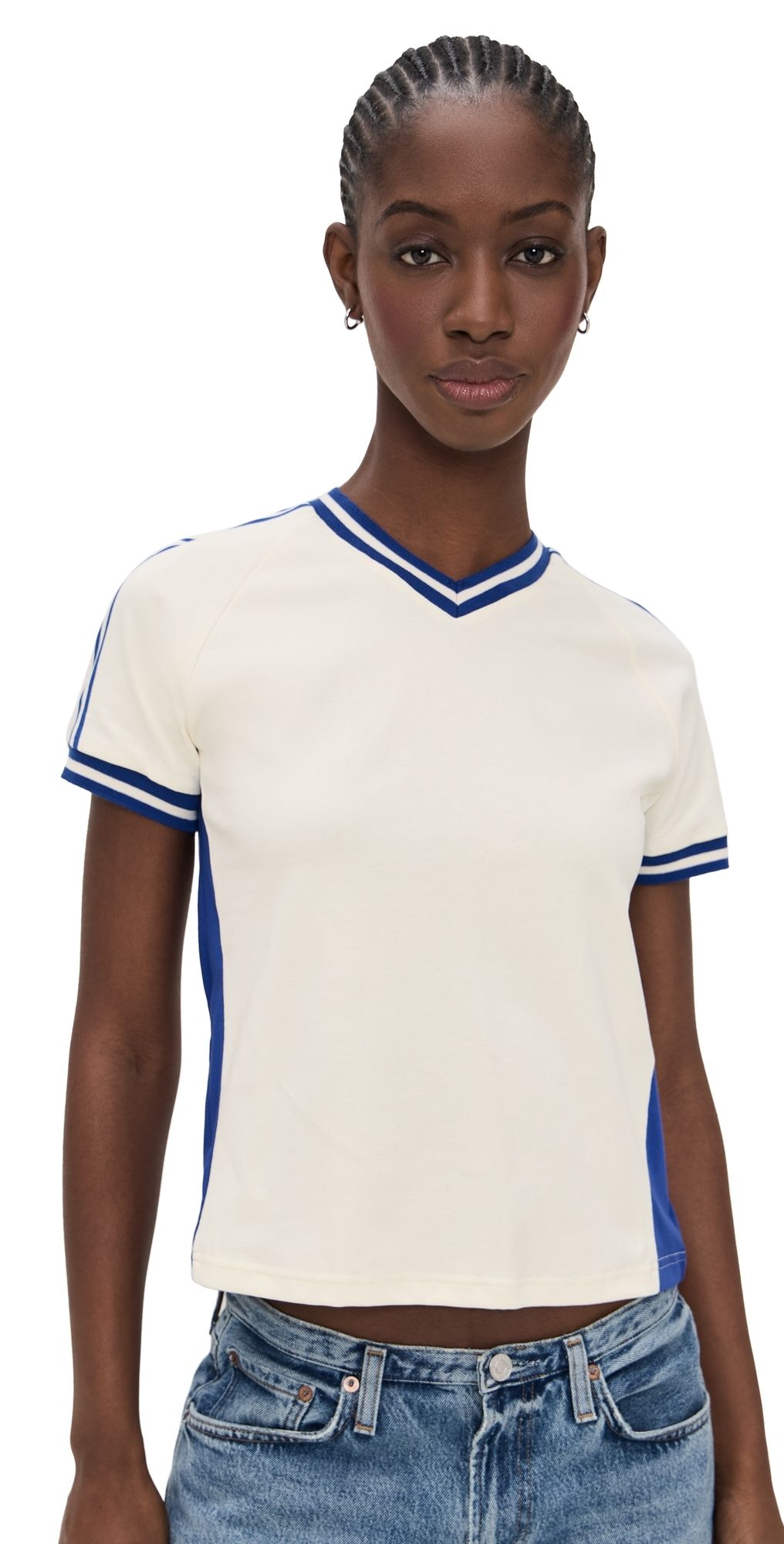 Lioness Starlet Tee Midnight Stripe XXS