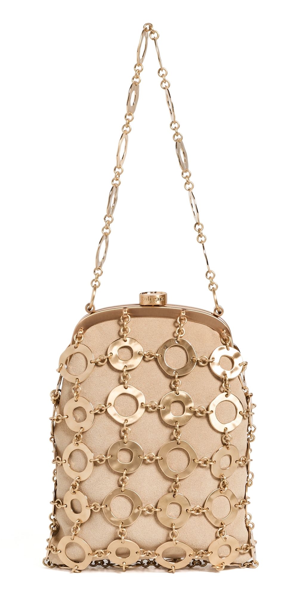 Cult Gaia Brielle Wristlet Sand One Size