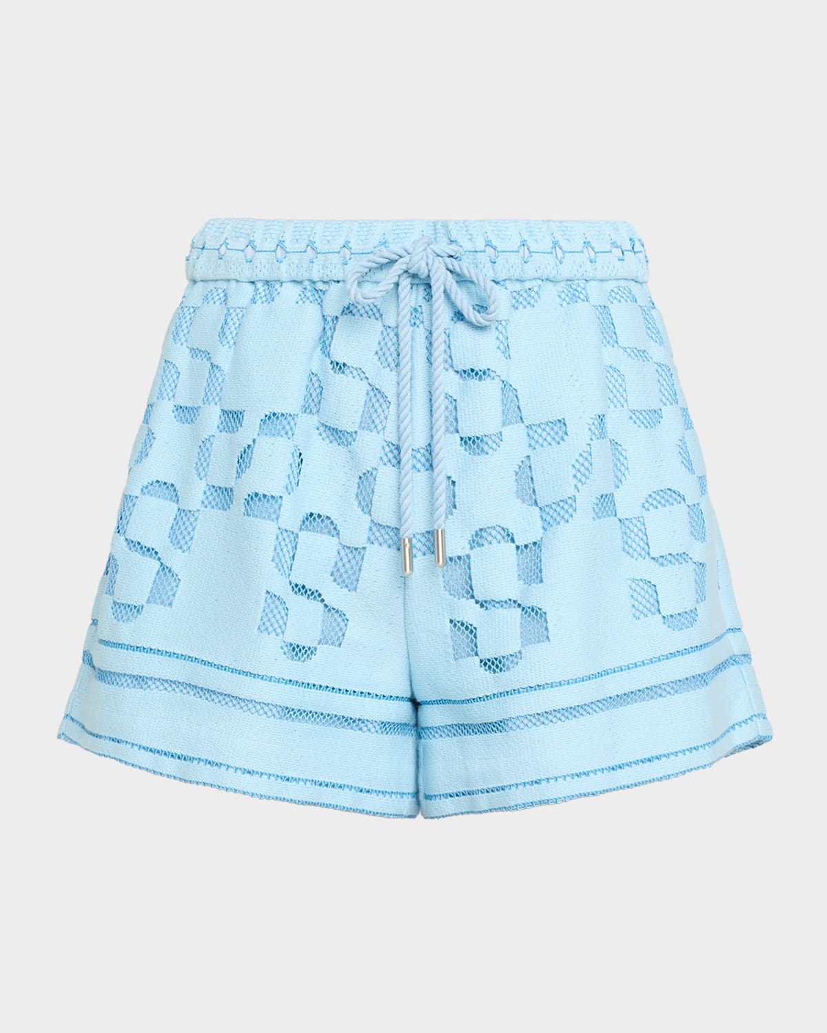 Hannah Logo Pull-On Shorts