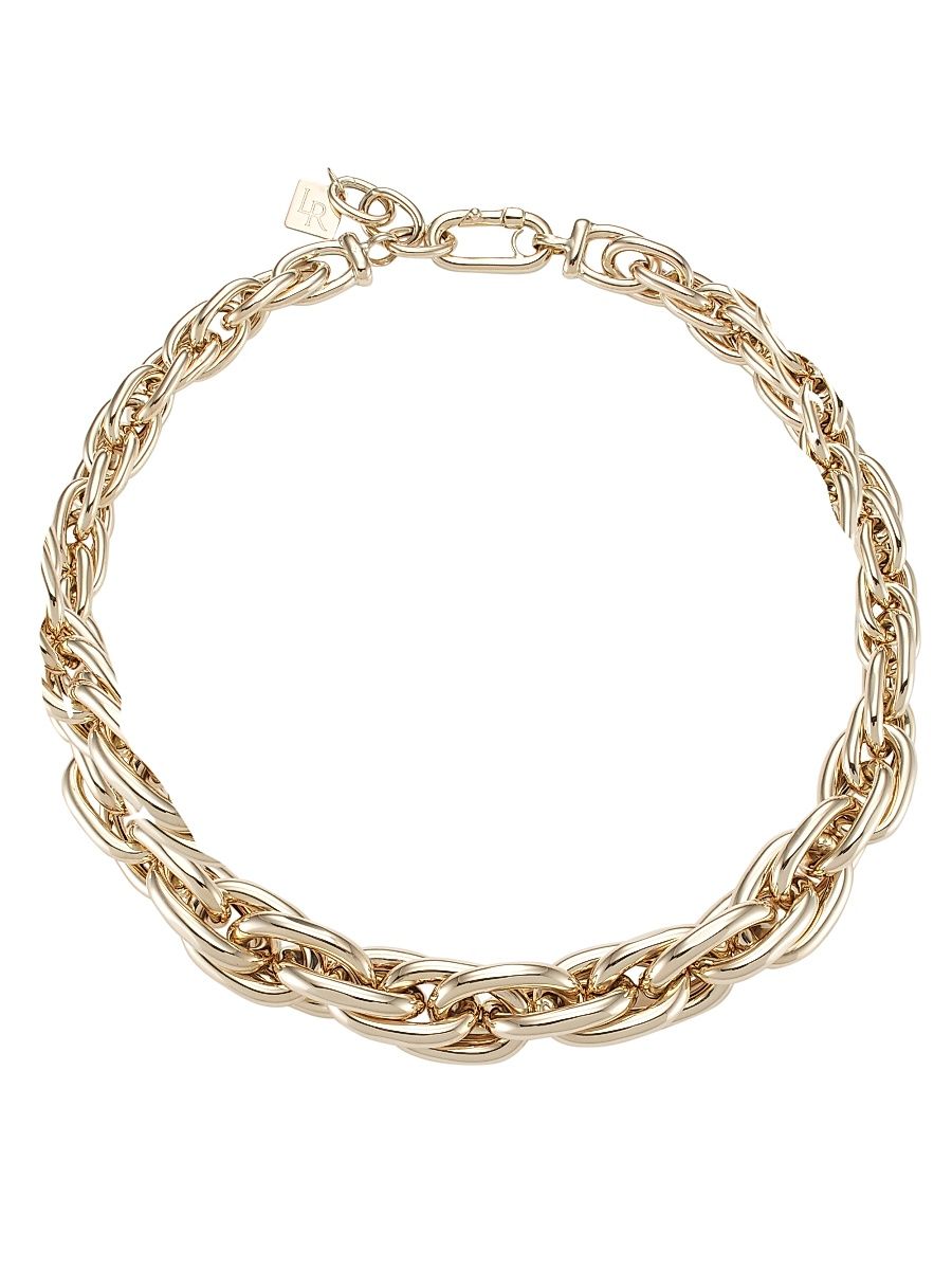 Women's 14K Yellow Gold Medium Oval-Link Chain Necklace