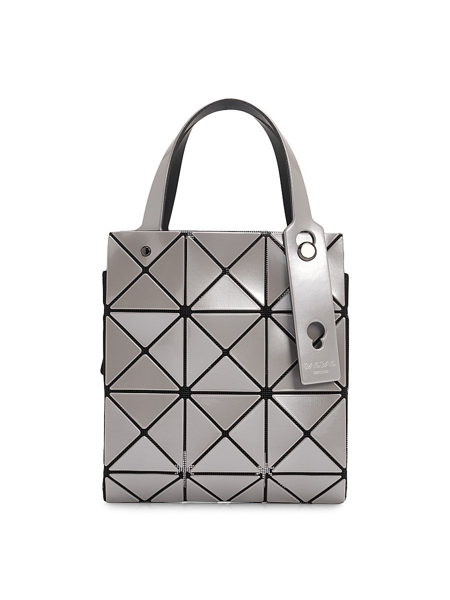 Women's Carat 3D Geometric Tote Bag - Gray