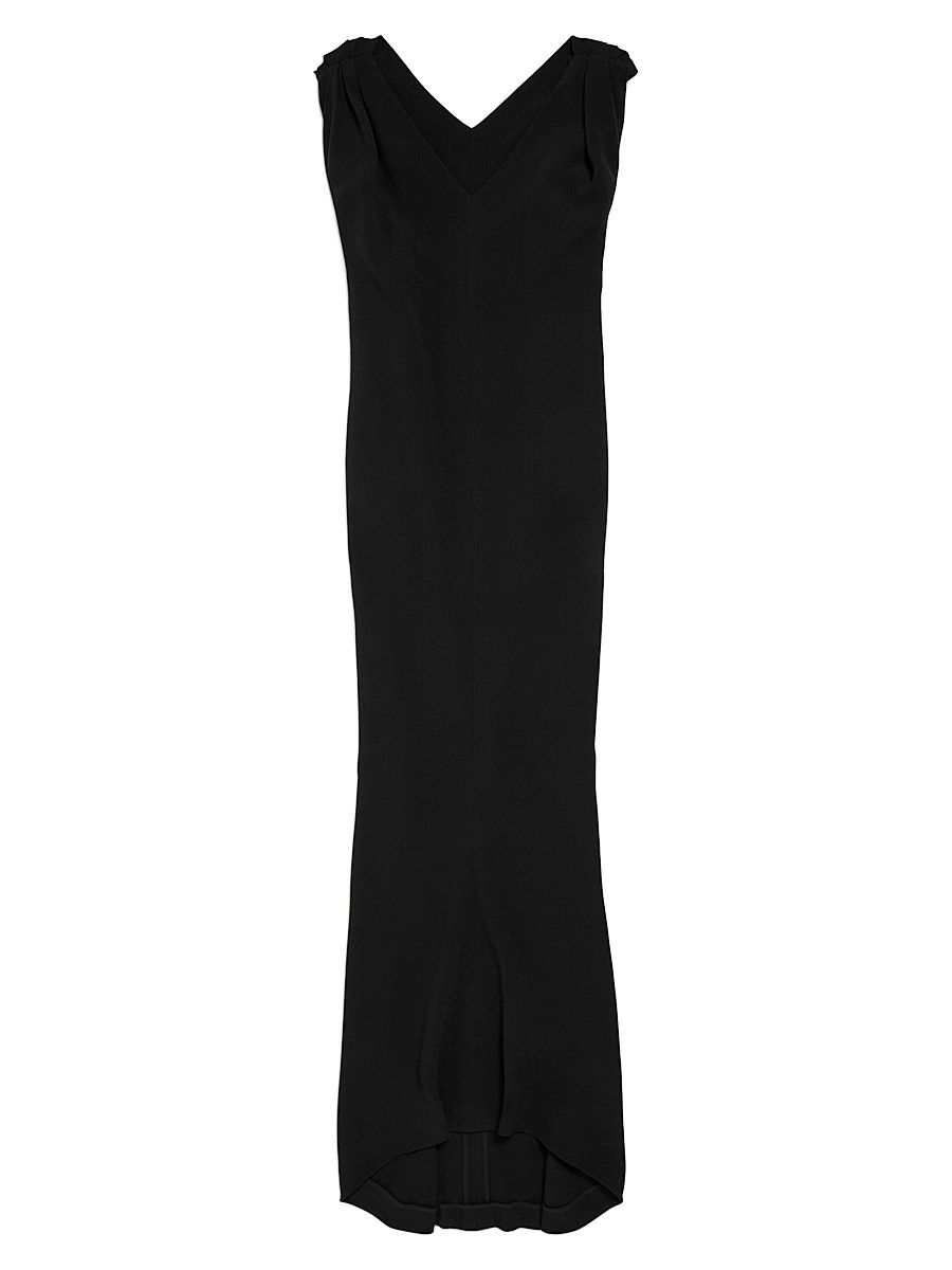 Women's Long Sack Dress - Black - Size 0