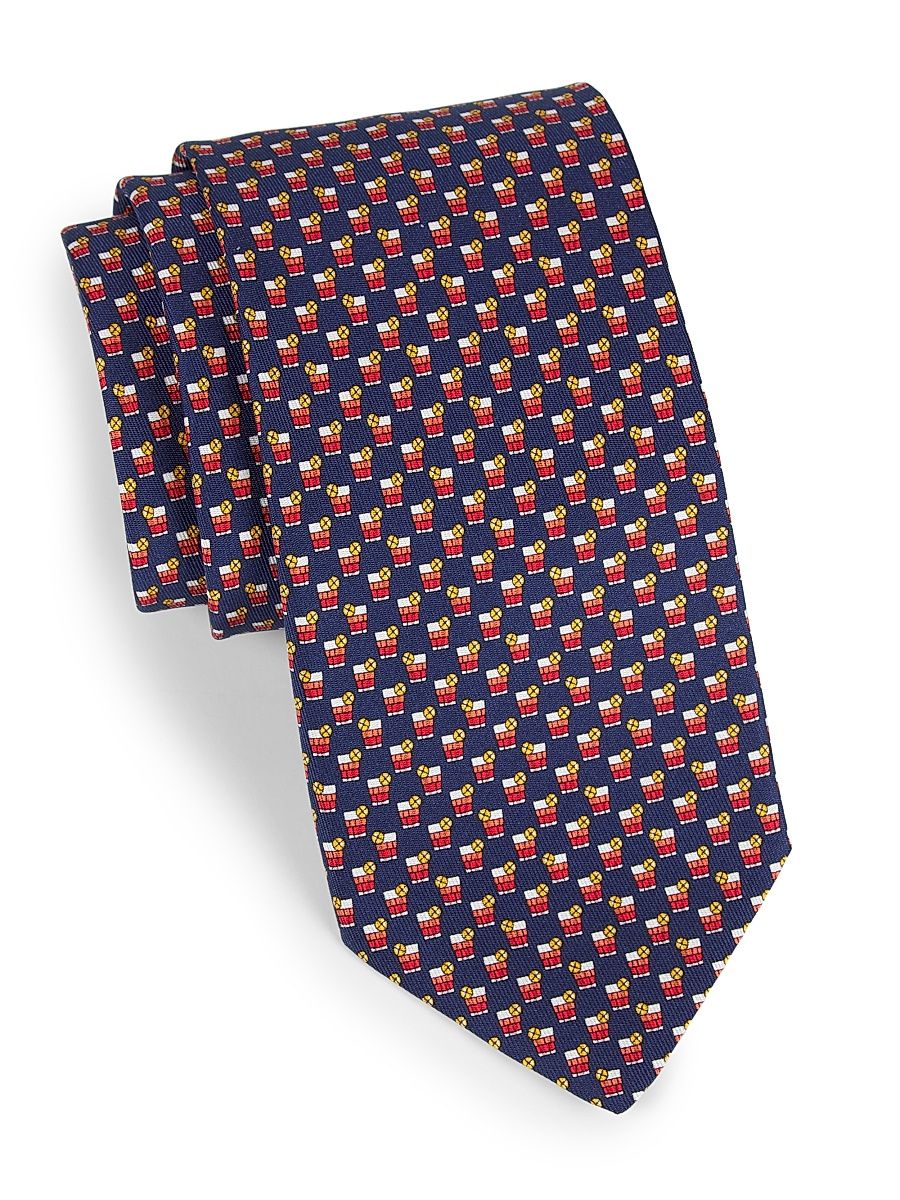 Men's Zenzero Cocktail Tie - Navy