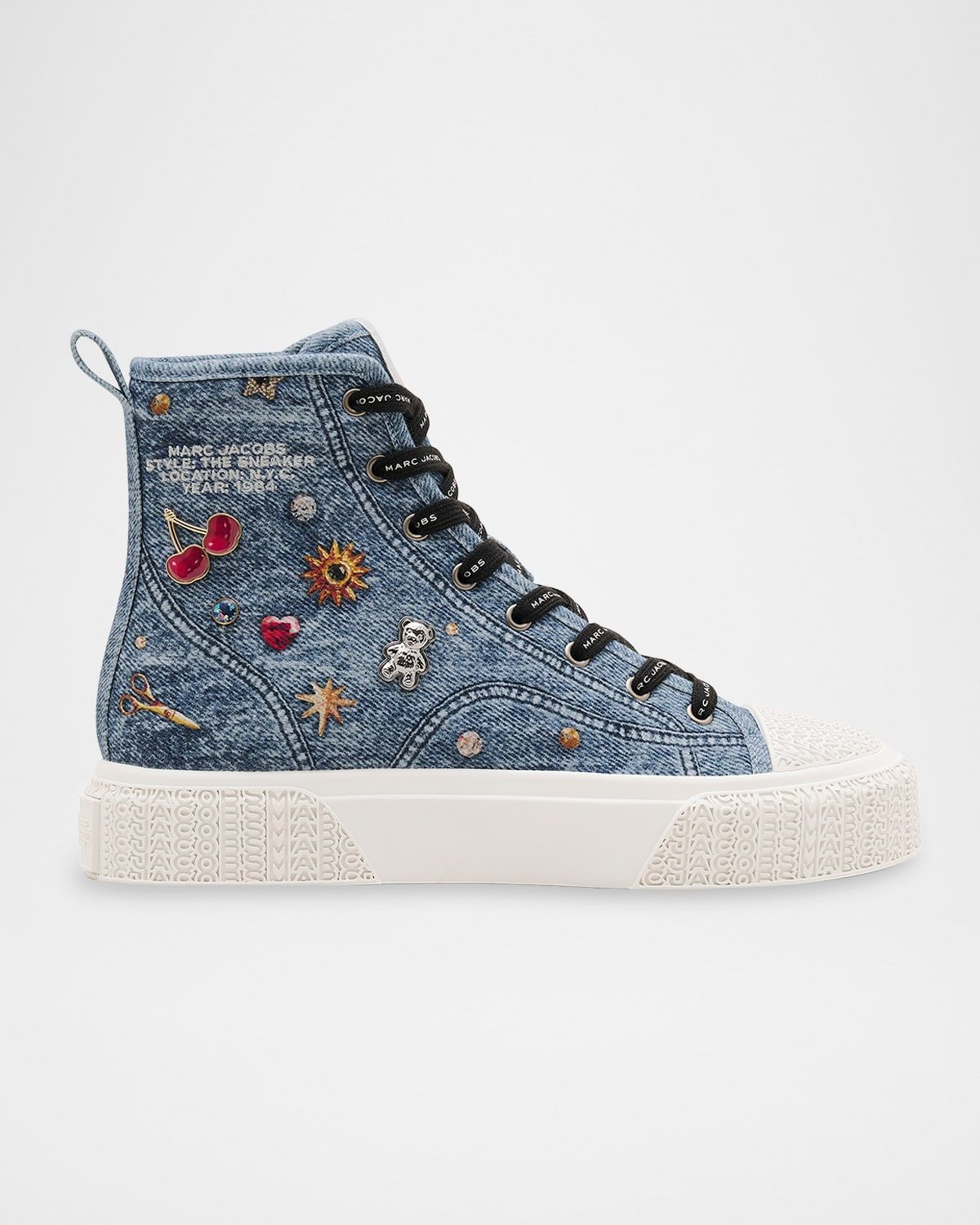 The Trinket Charm High-Top Sneakers