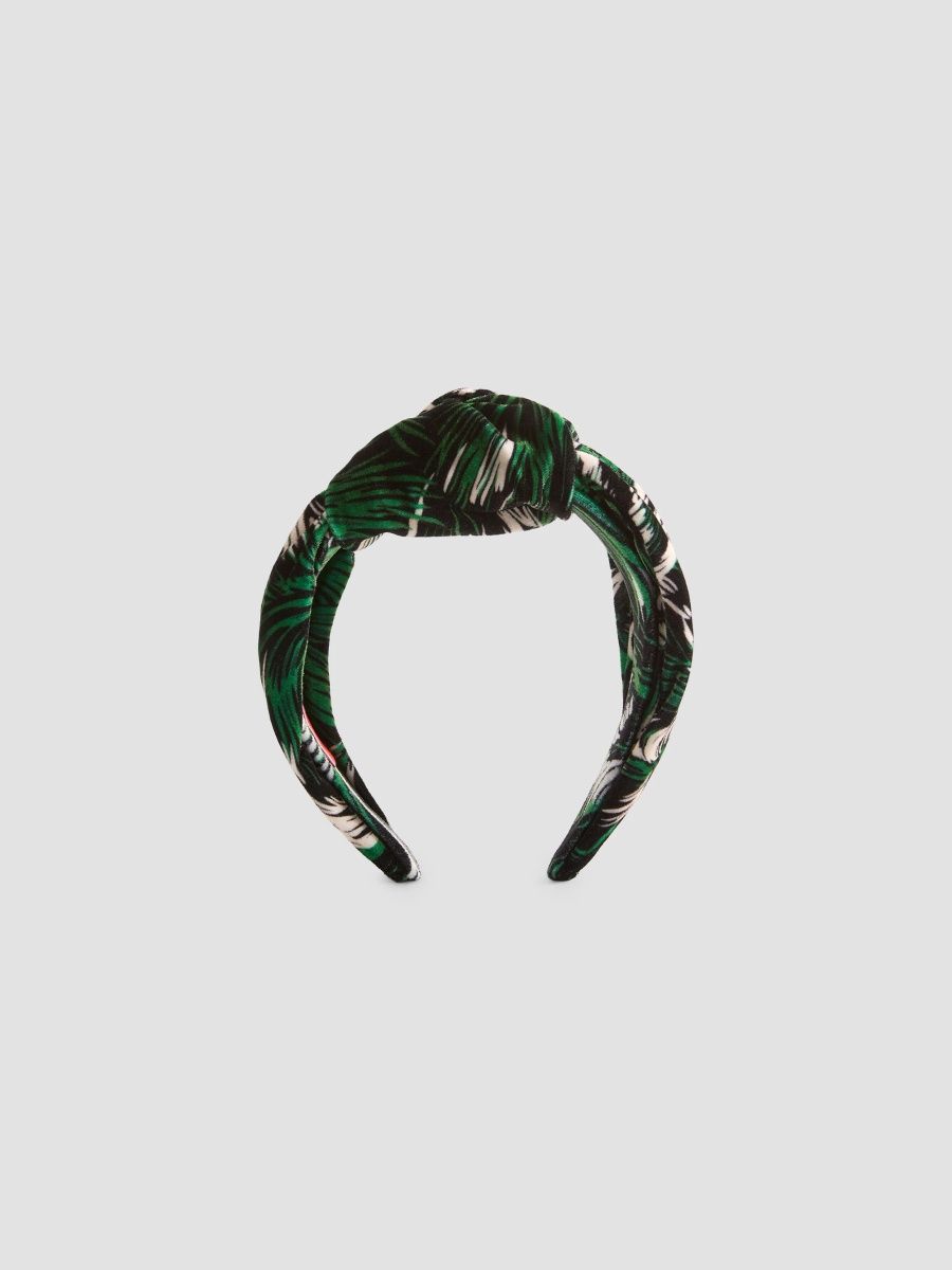 La DoubleJ Women's Love Knot Headband - Quill Green
