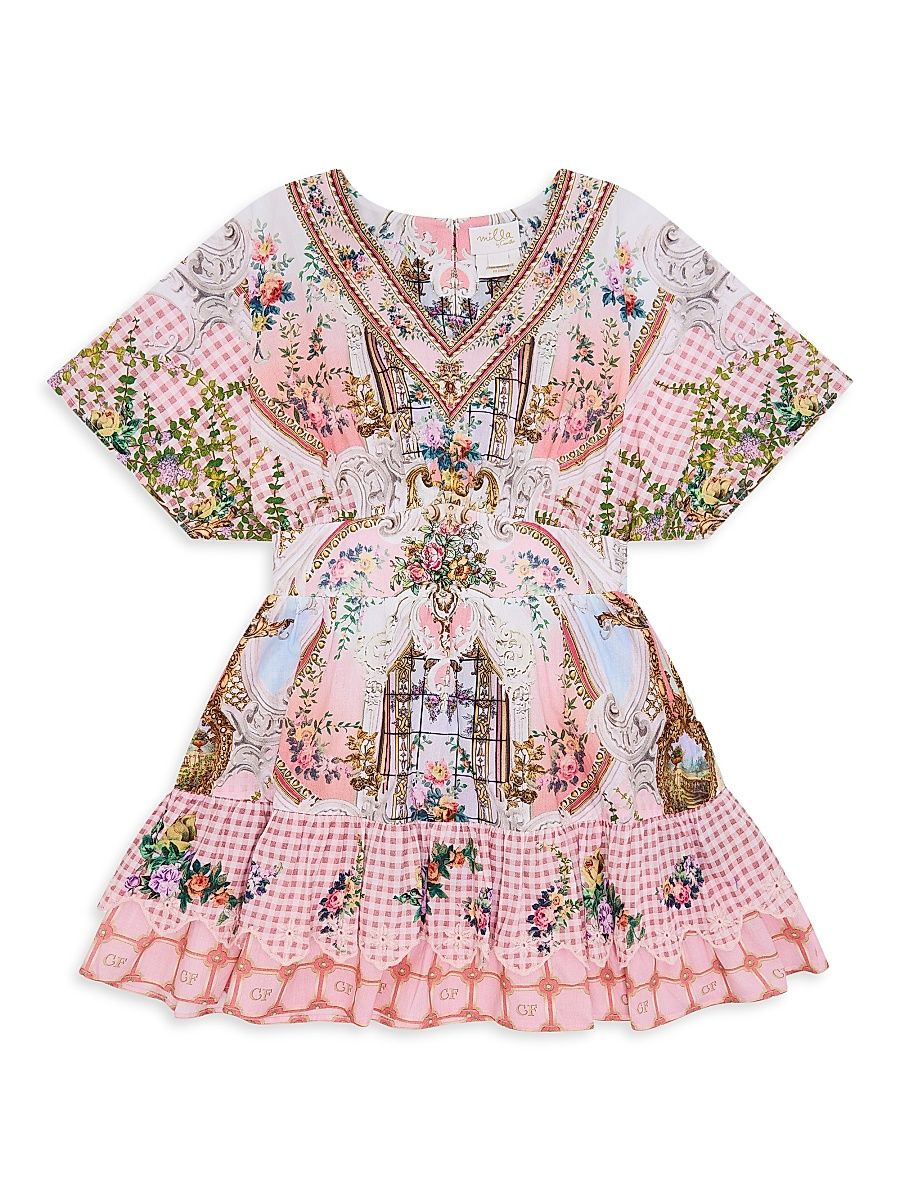 Little Girl's & Girl's Lisbon Lullaby Frill Minidress - Lisbon Lullaby - Size 4