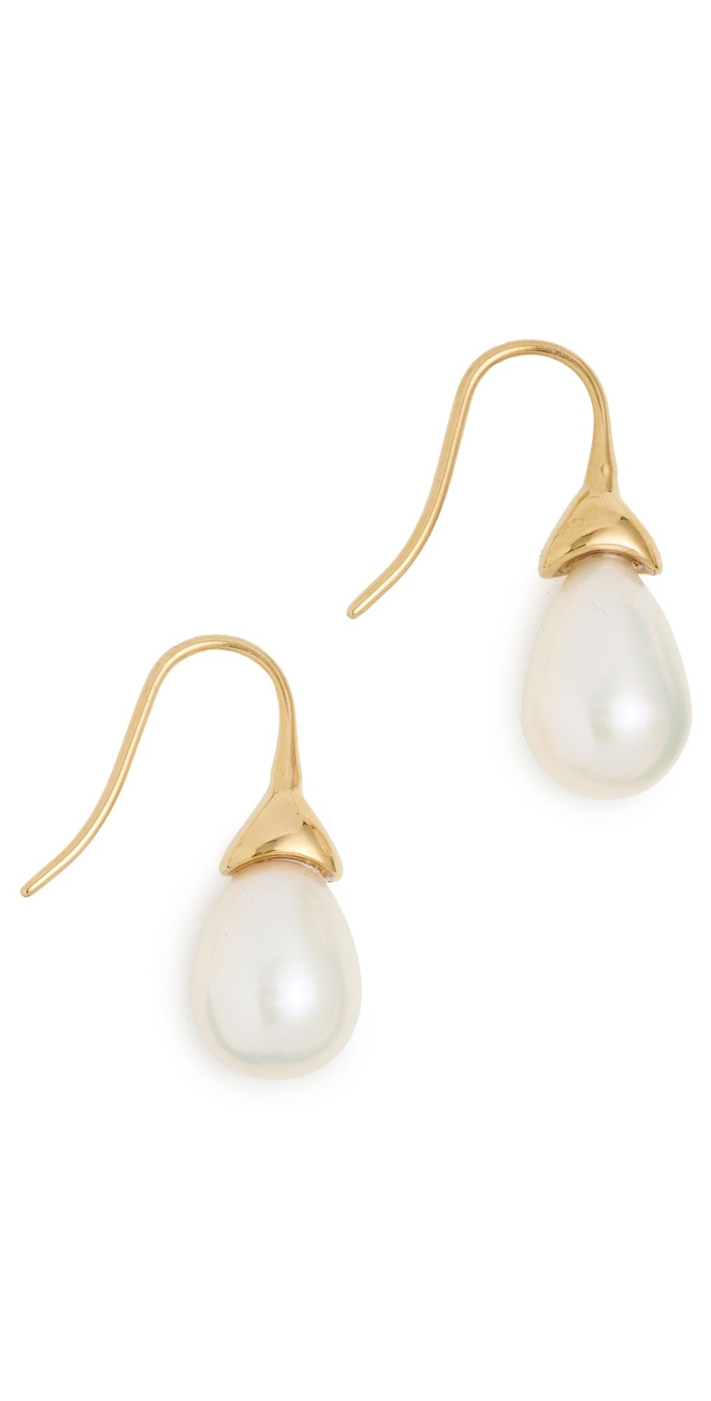 Heaven Mayhem Odette Earrings Pearl/Gold One Size