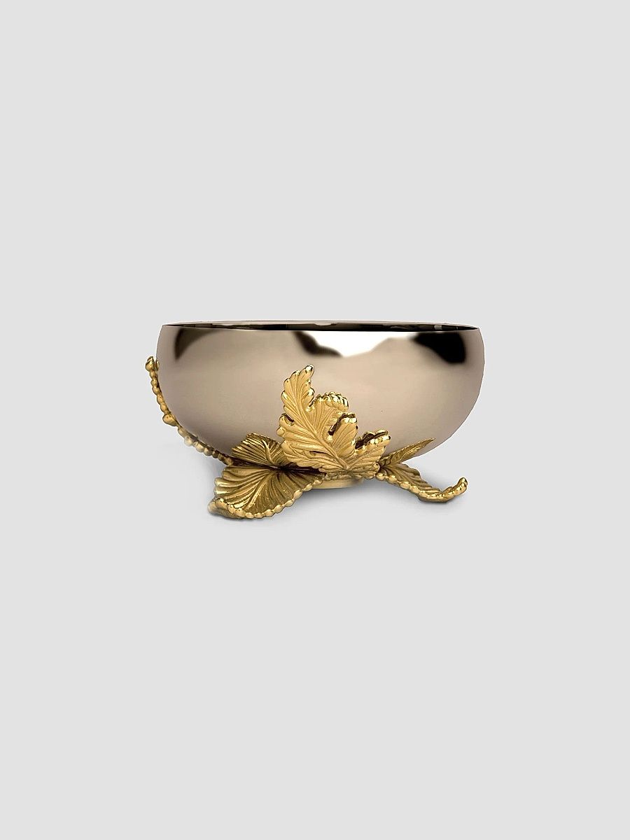 Lamina Gold-Plated Bowl