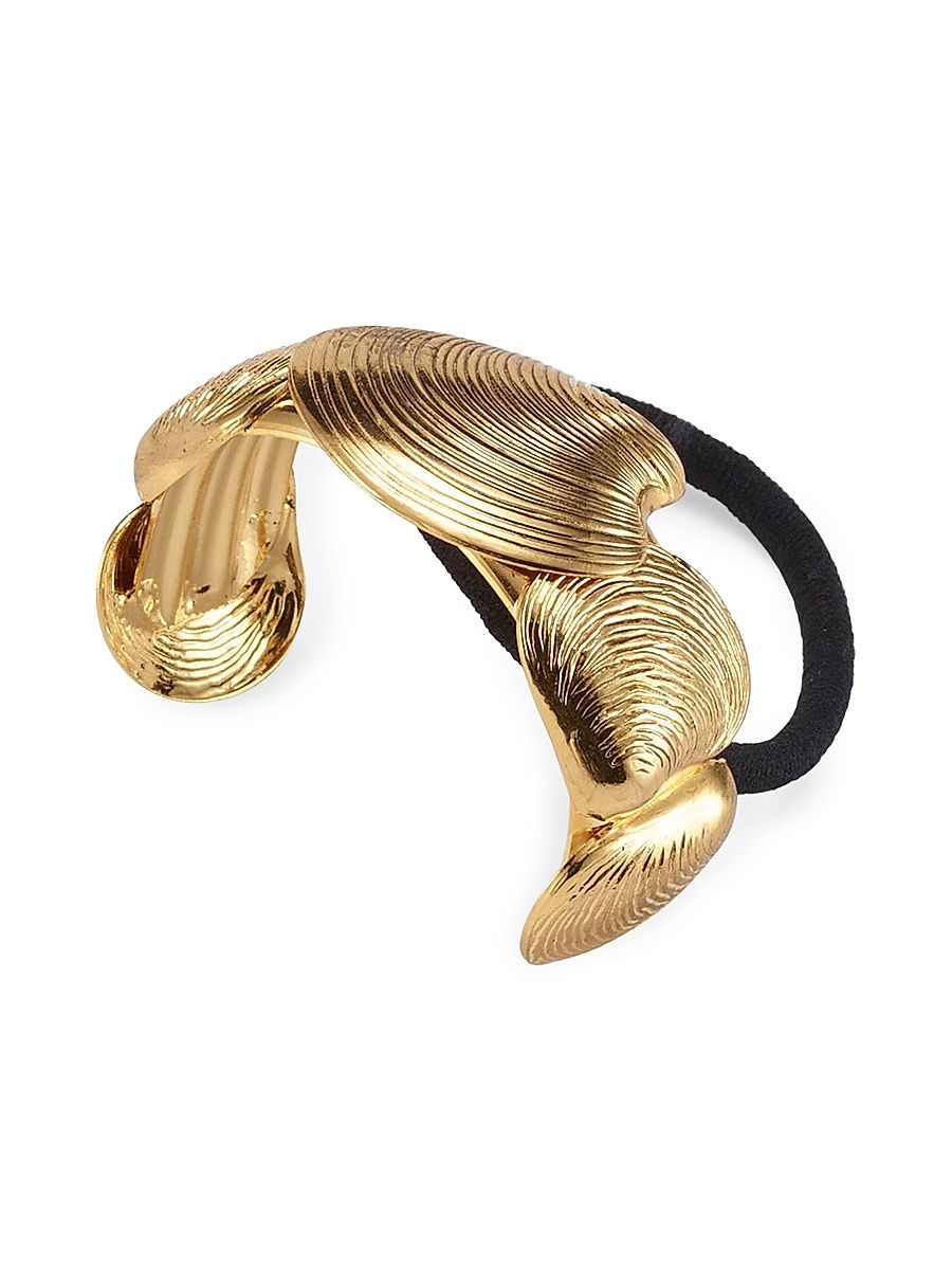 Women's Kya 14K Goldplated Seashell Pony Cuff - Gold