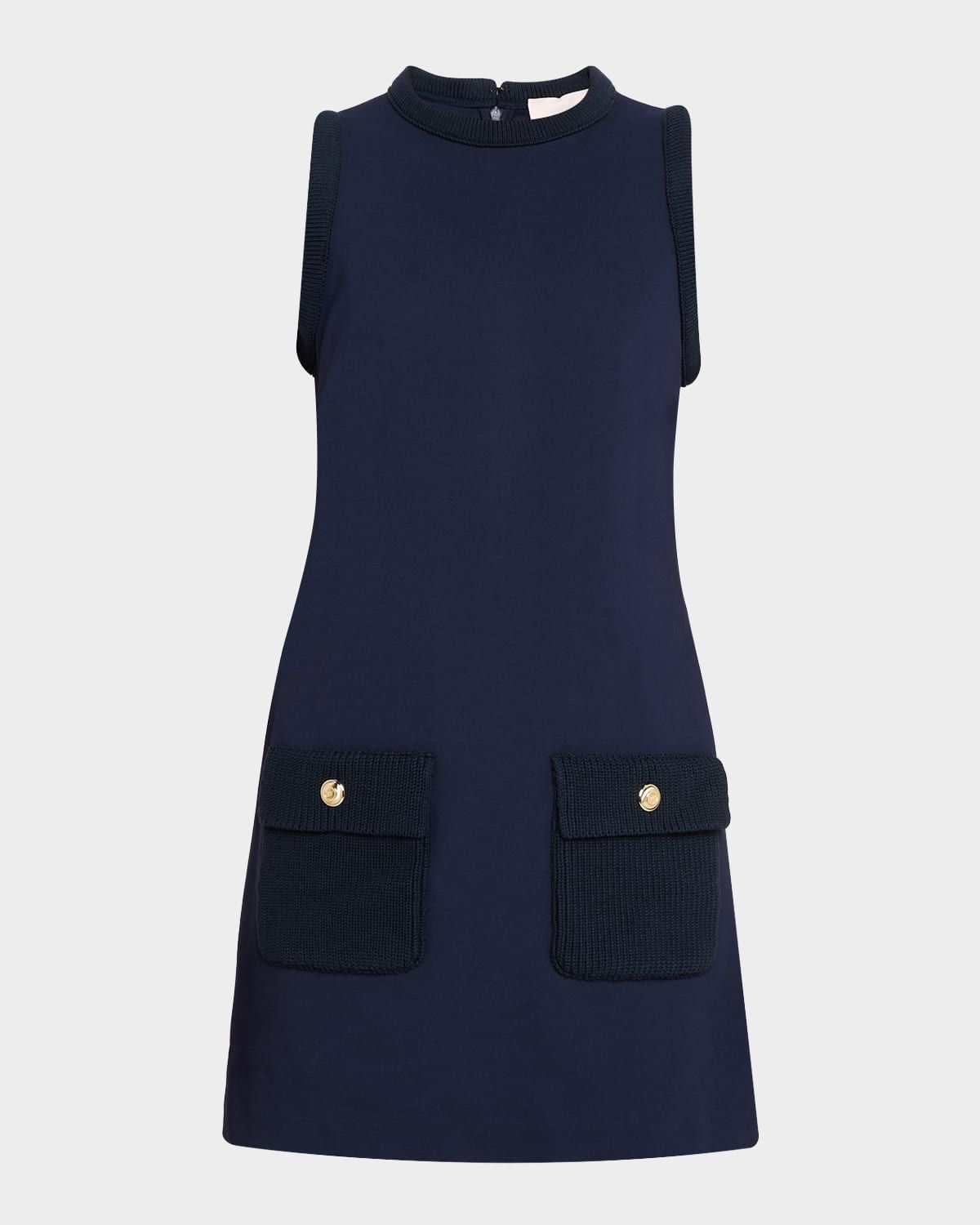 Paulette Sleeveless A-Line Mini Dress