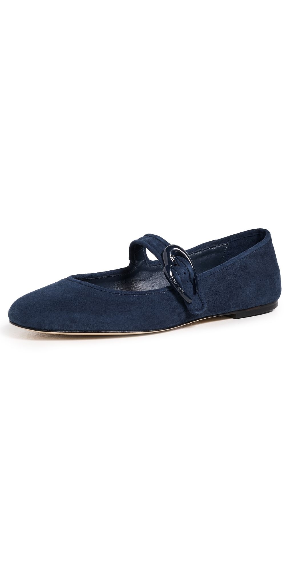 Larroudé Verona Ballet Flats Lancaster Indigo 7.5