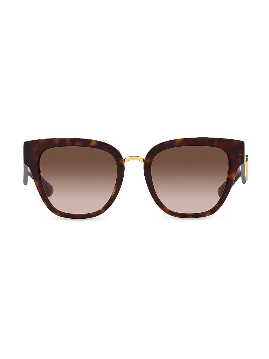 Women's 51MM Butterfly Sunglasses - Havana