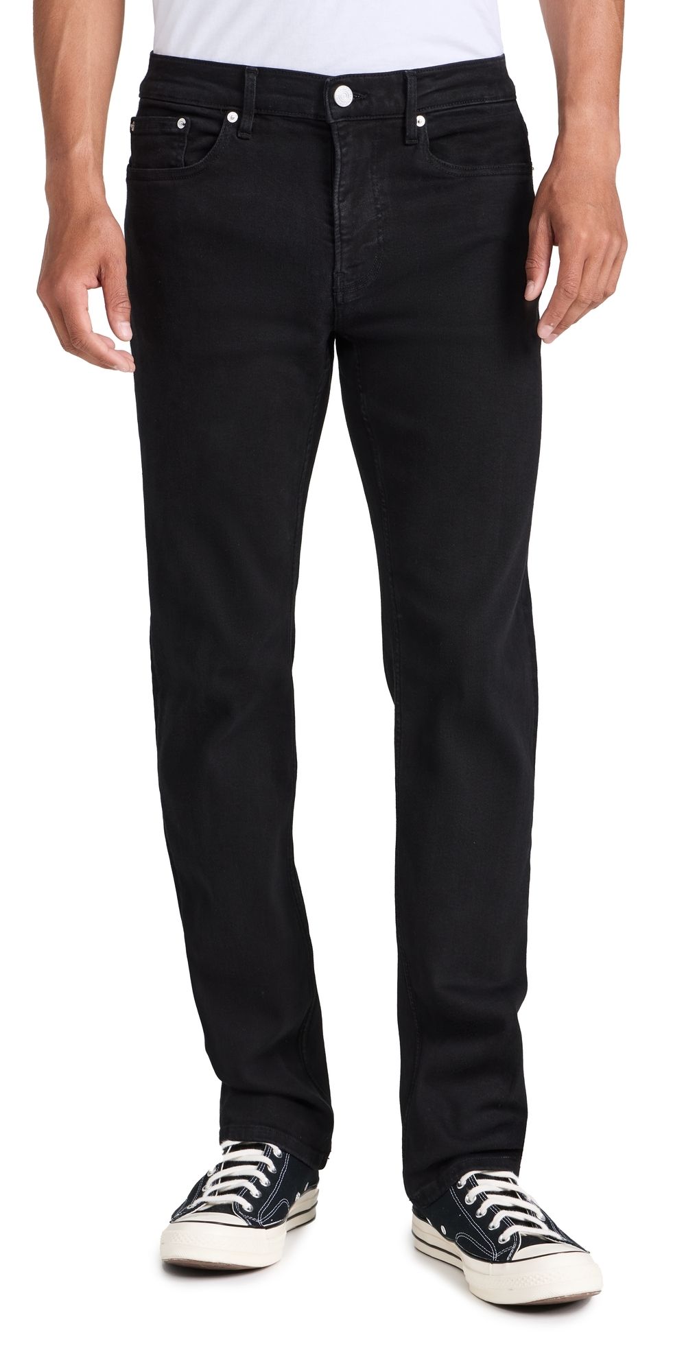 FRAME Modern Straight Jeans Black 32