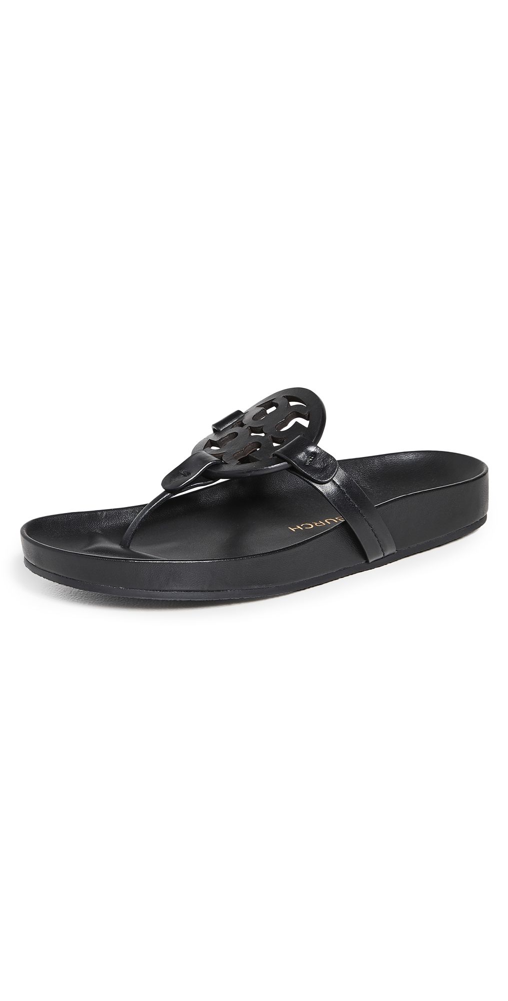 Tory Burch Miller Cloud Sandals Perfect Black 6