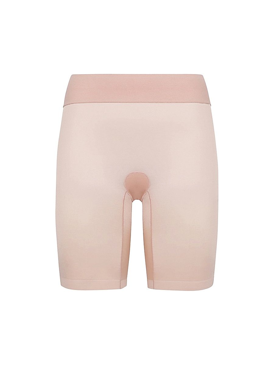 Women's Sheer Touch Control Shorts - Rosepowder - Size 12