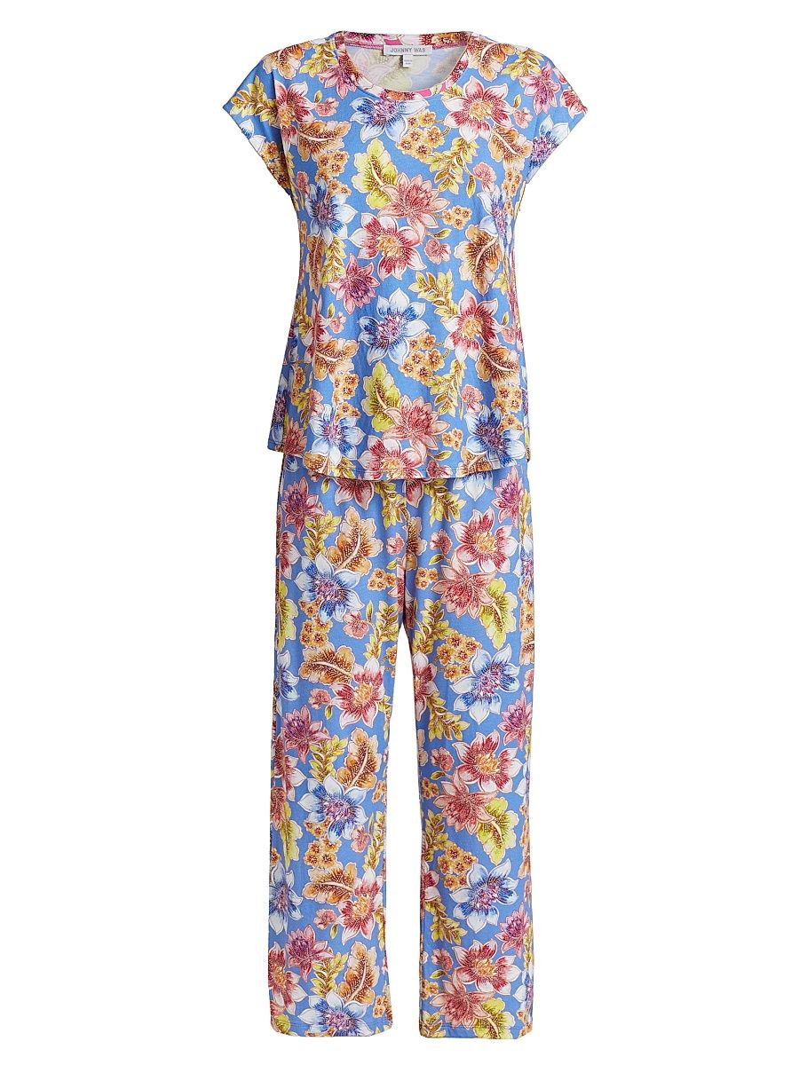 Women's The Bobbie Floral Pajamas - Leilah - Size Medium