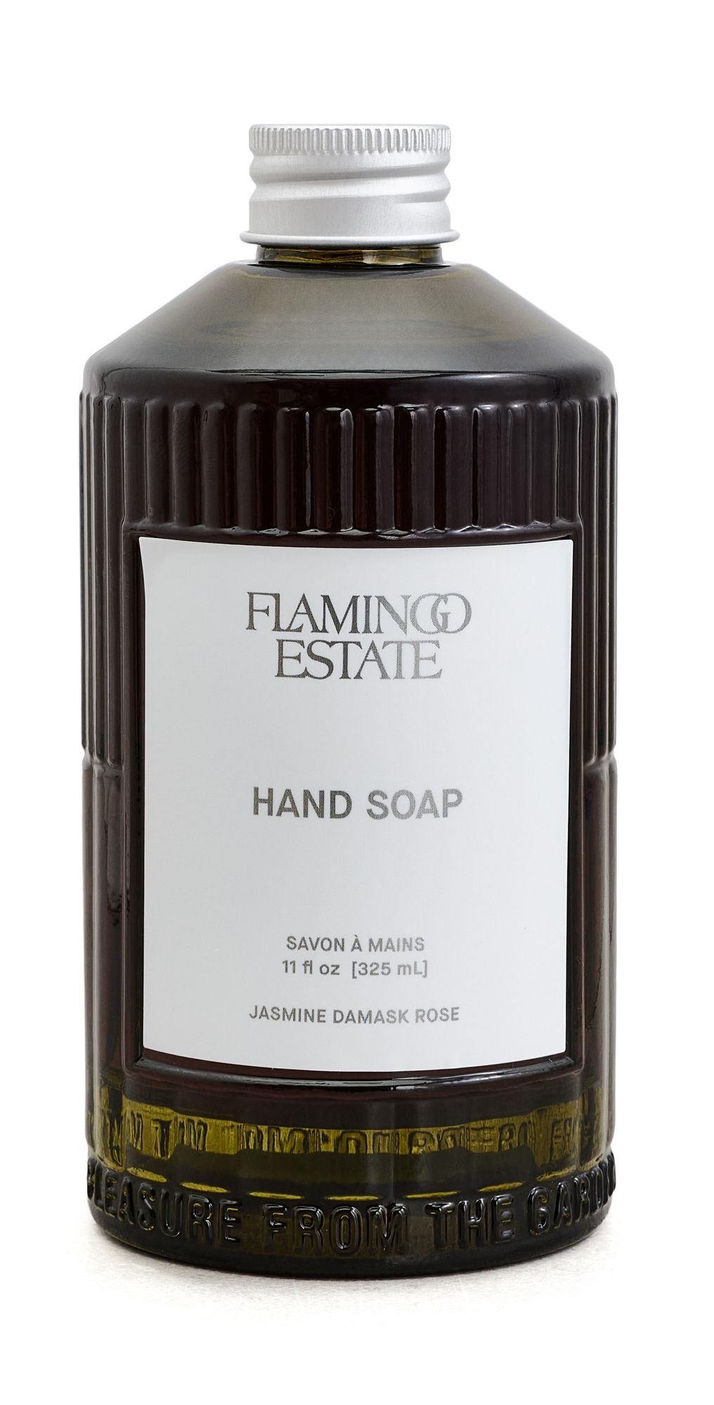 Flamingo Estate Jasmine Damask Rose Glass Hand Soap Green One Size