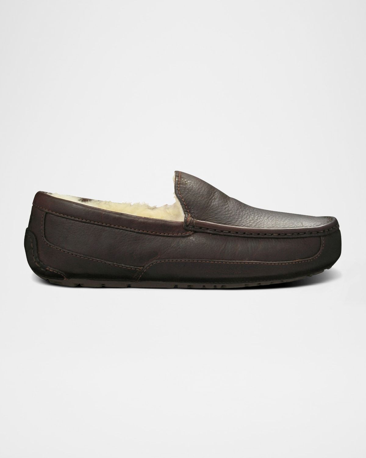 Men & apos;s Ascot Water-Resistant Leather Slippers