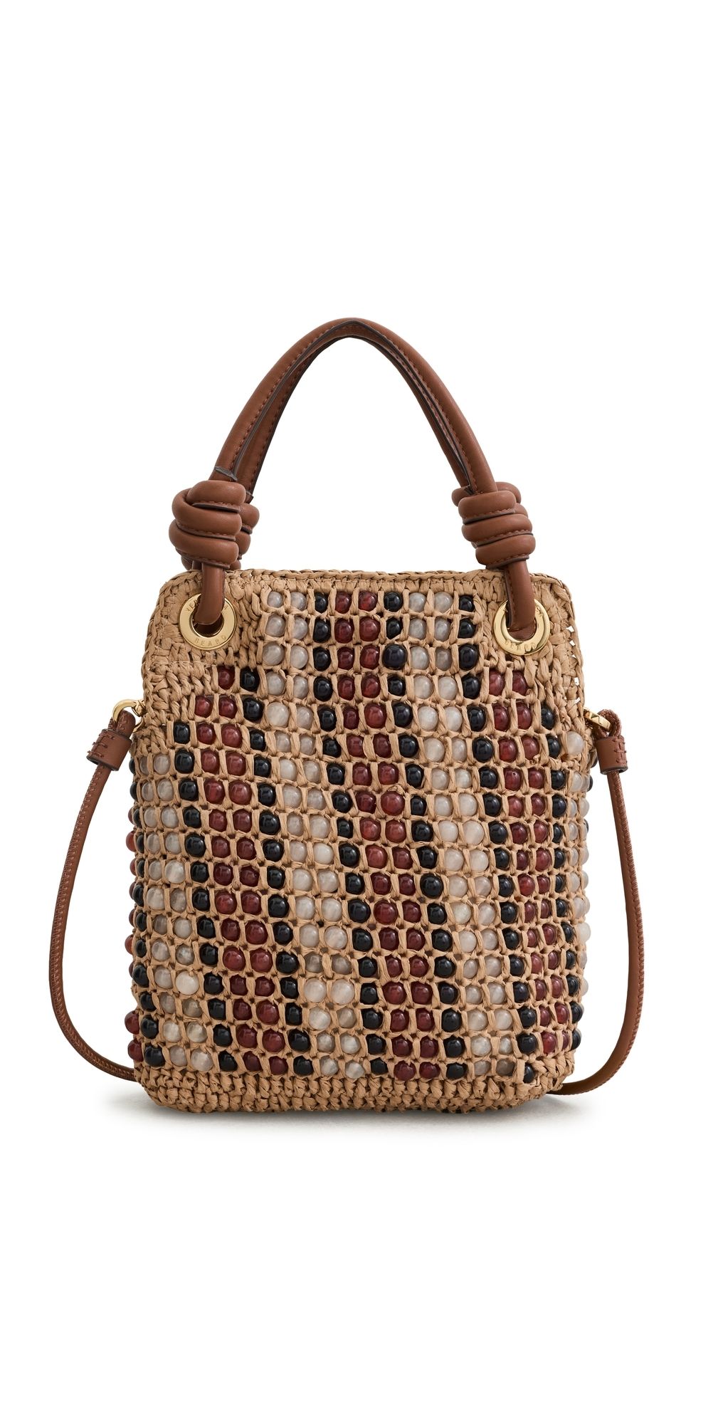 Veronica Beard Small Beaded Slouch Bag Hazelwood Multi One Size