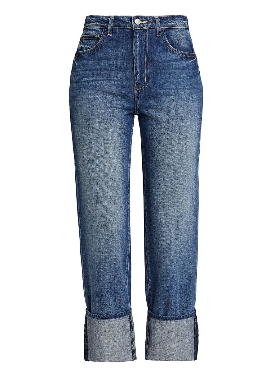 Women's Leighton Cuffed Stovepipe Jeans - Arco - Size 32