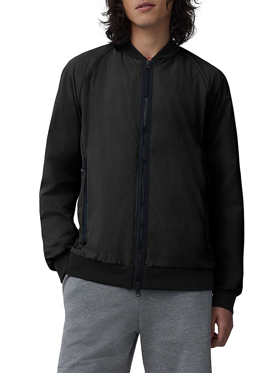 Men's Faber Insulated Bomber Jacket - Black - Size Medium