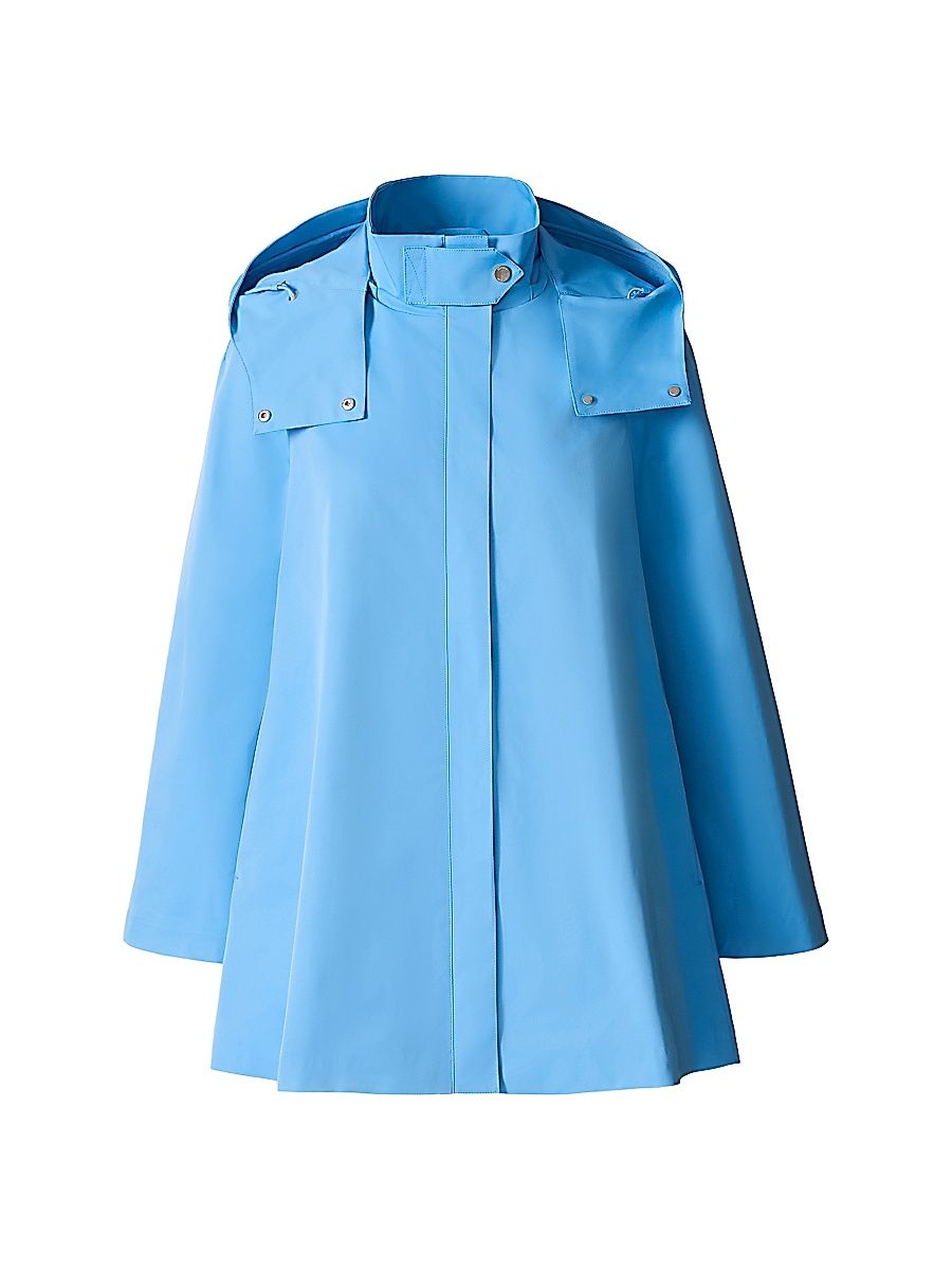 Women's Nalani Boxy Coat - Poolside Blue - Size Large