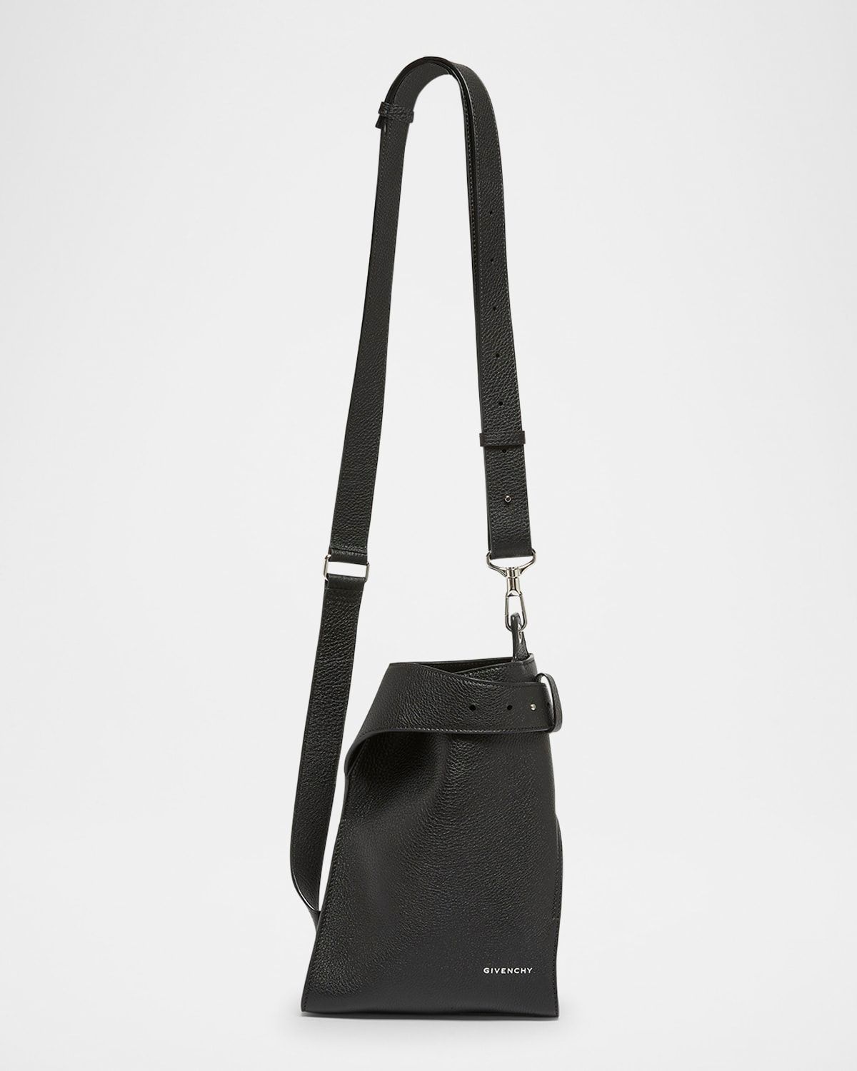 Men & apos;s Small Belted Leather Crossbody Bag