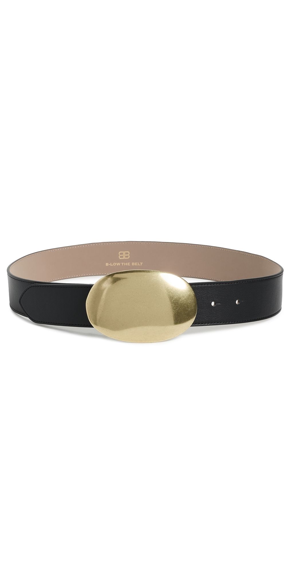 B-Low The Belt Myra Leather Belt Black/Brass XL