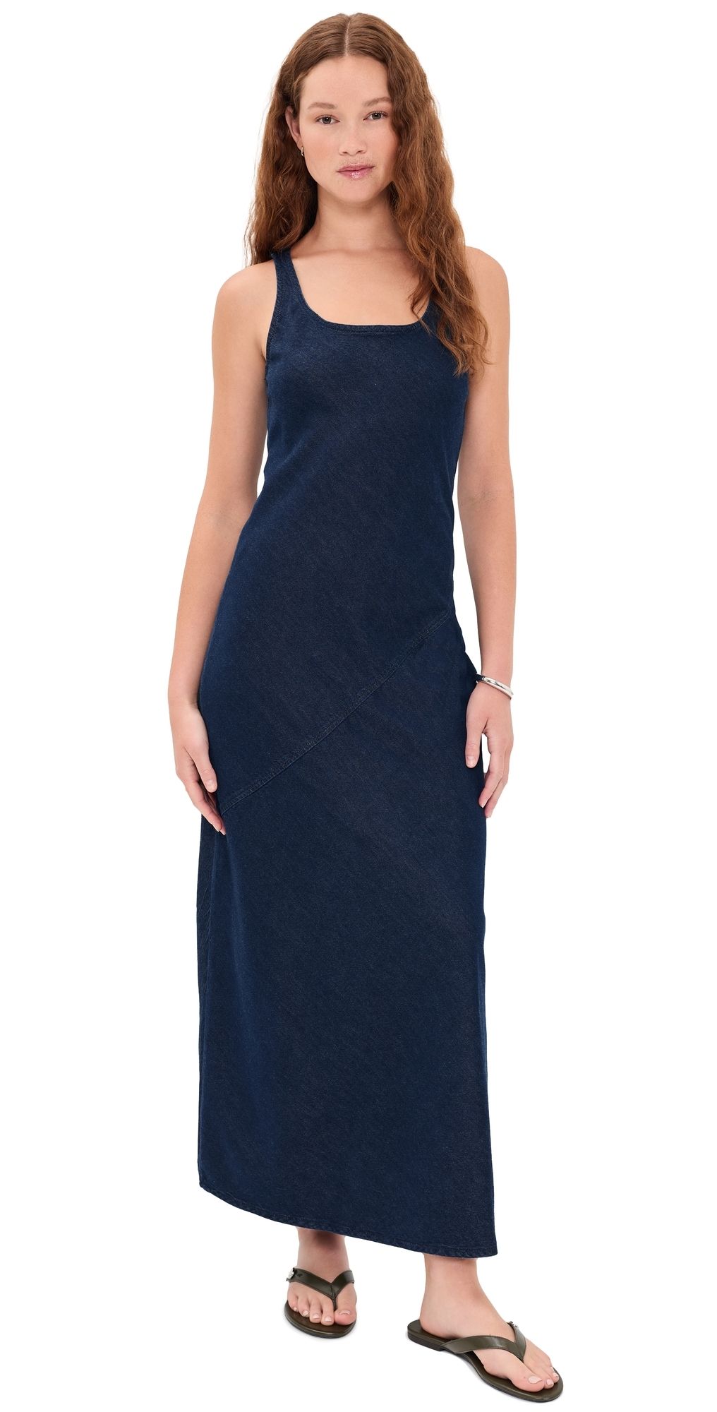 rag & bone Ultra Featherweight Daisy Dress Ocean Rinse 8