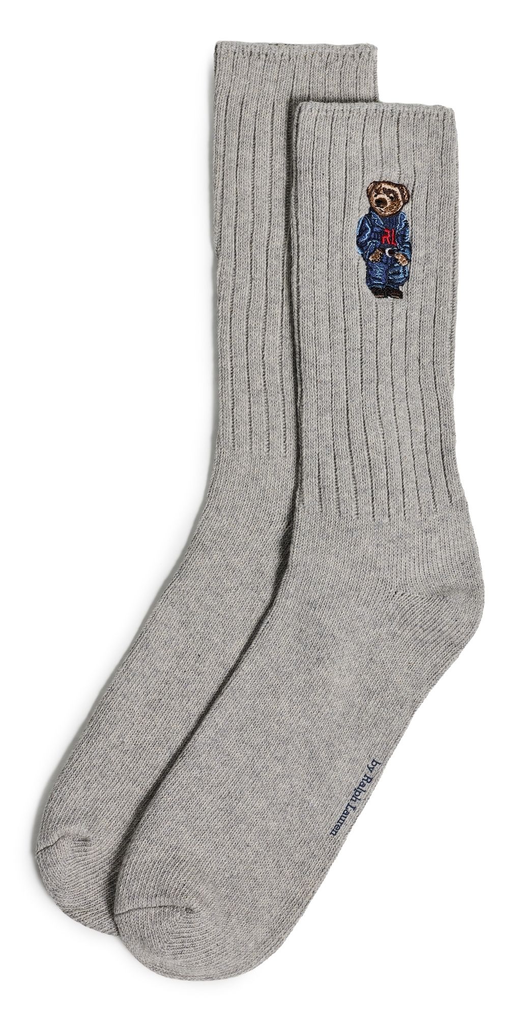 Polo Ralph Lauren Denim Bear Socks Greyh 10-13