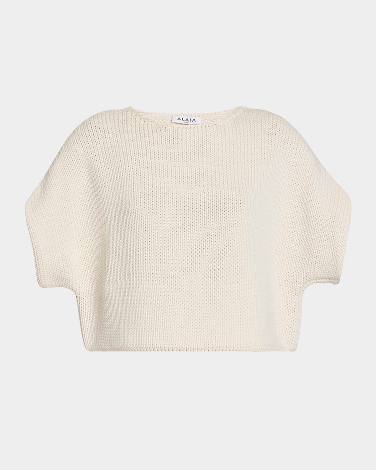 Boxy Knit Crop Top