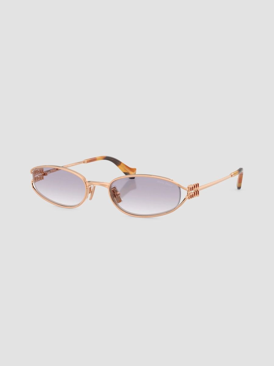 Miu Miu Women's 54MM Oval Sunglasses - Rose Gold
