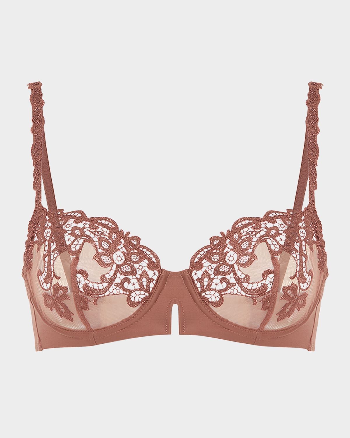 Saga Non-Padded Lace Demi Bra