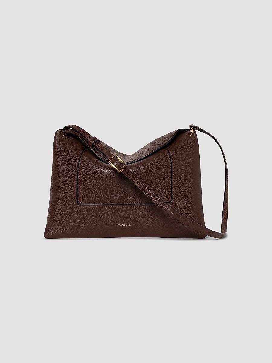 Wandler Women's Penelope Slouch Leather Shoulder Bag - Coffee Crust
