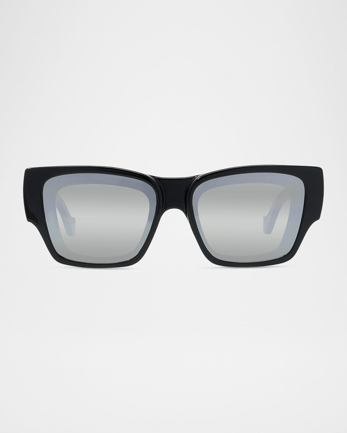 Signature Logo-Print Square Sunglasses