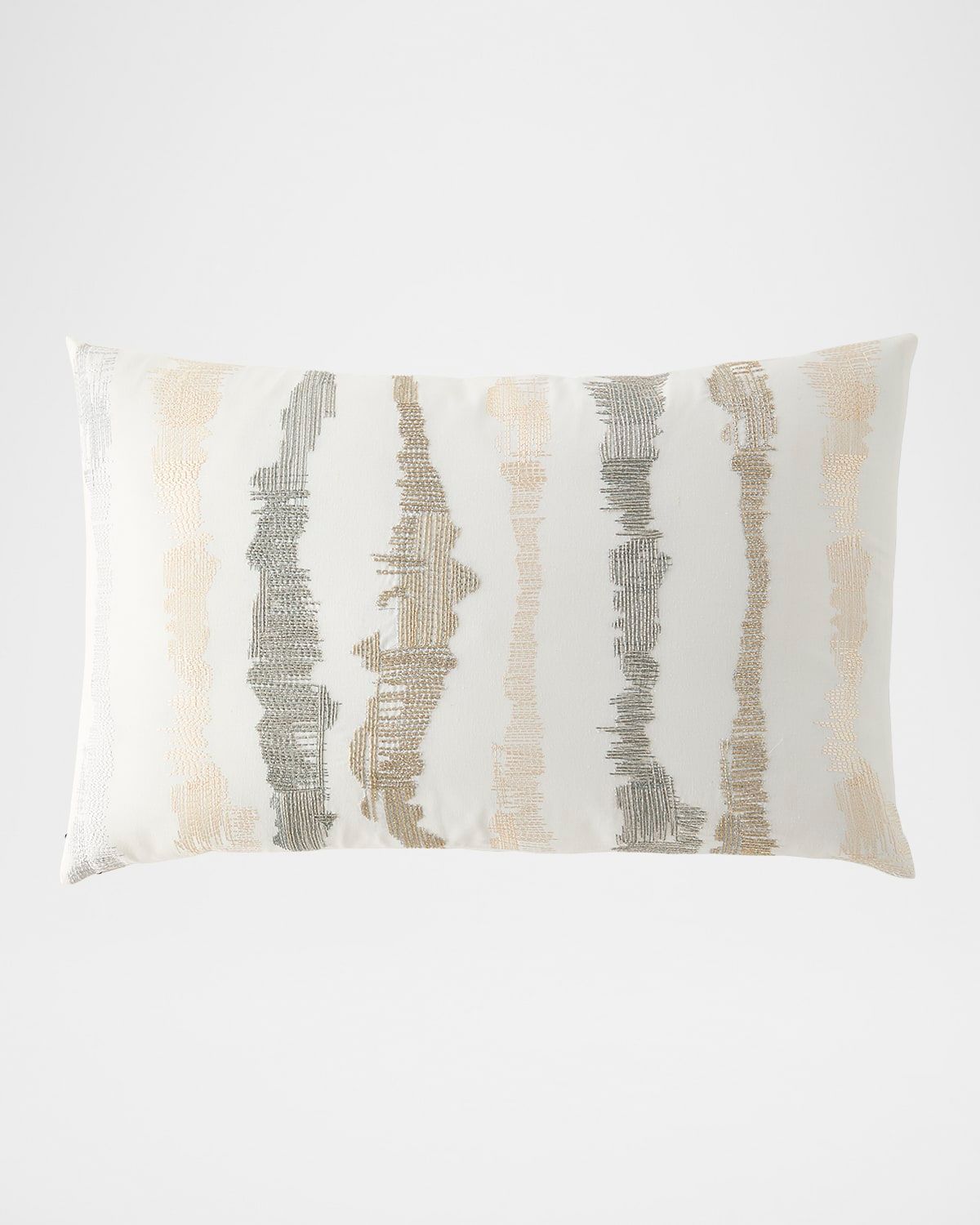 Zazzera Vertical Abstract Lines Lumbar Pillow