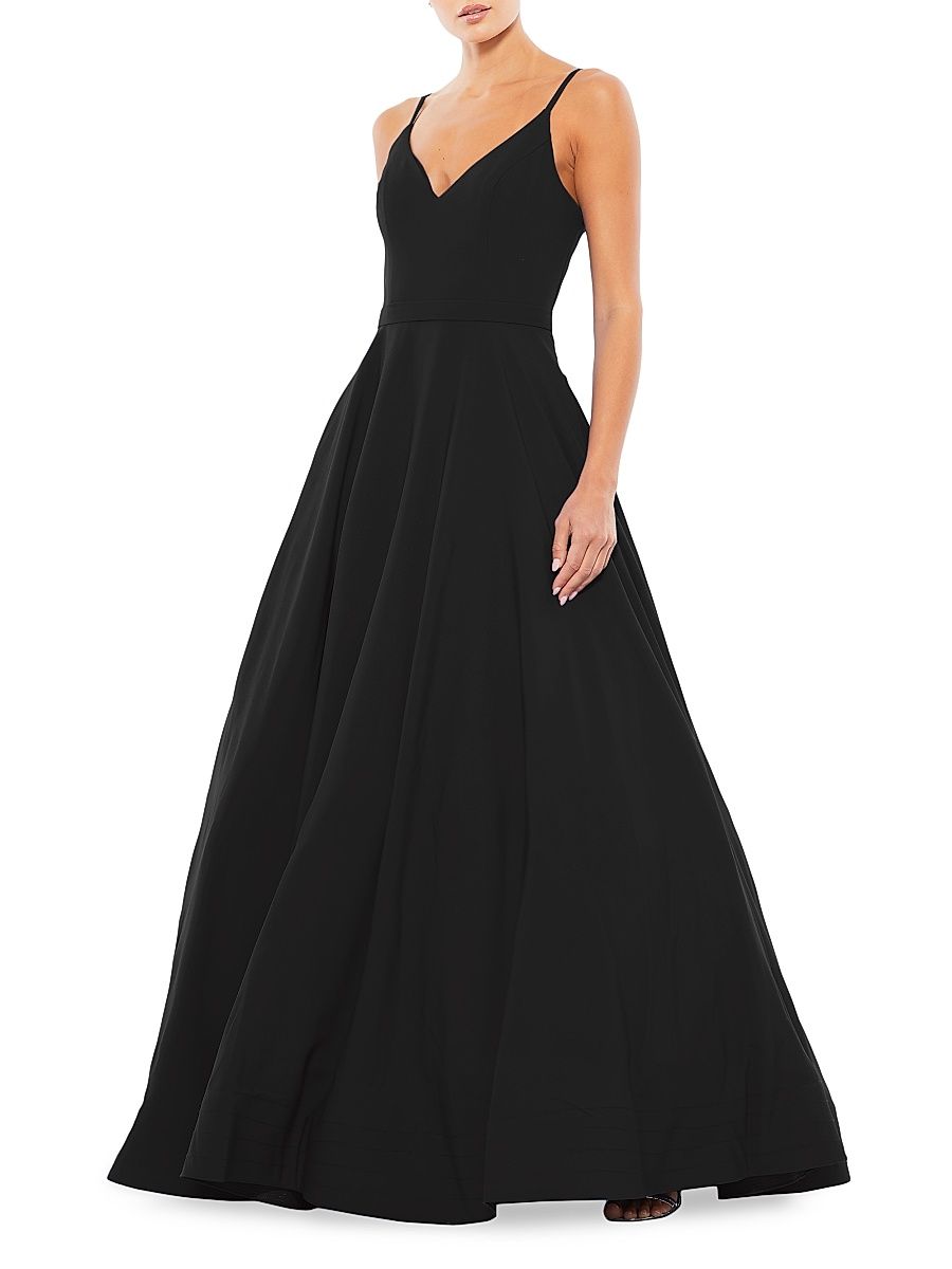 Women's Ieena A-Line Gown - Black - Size 10