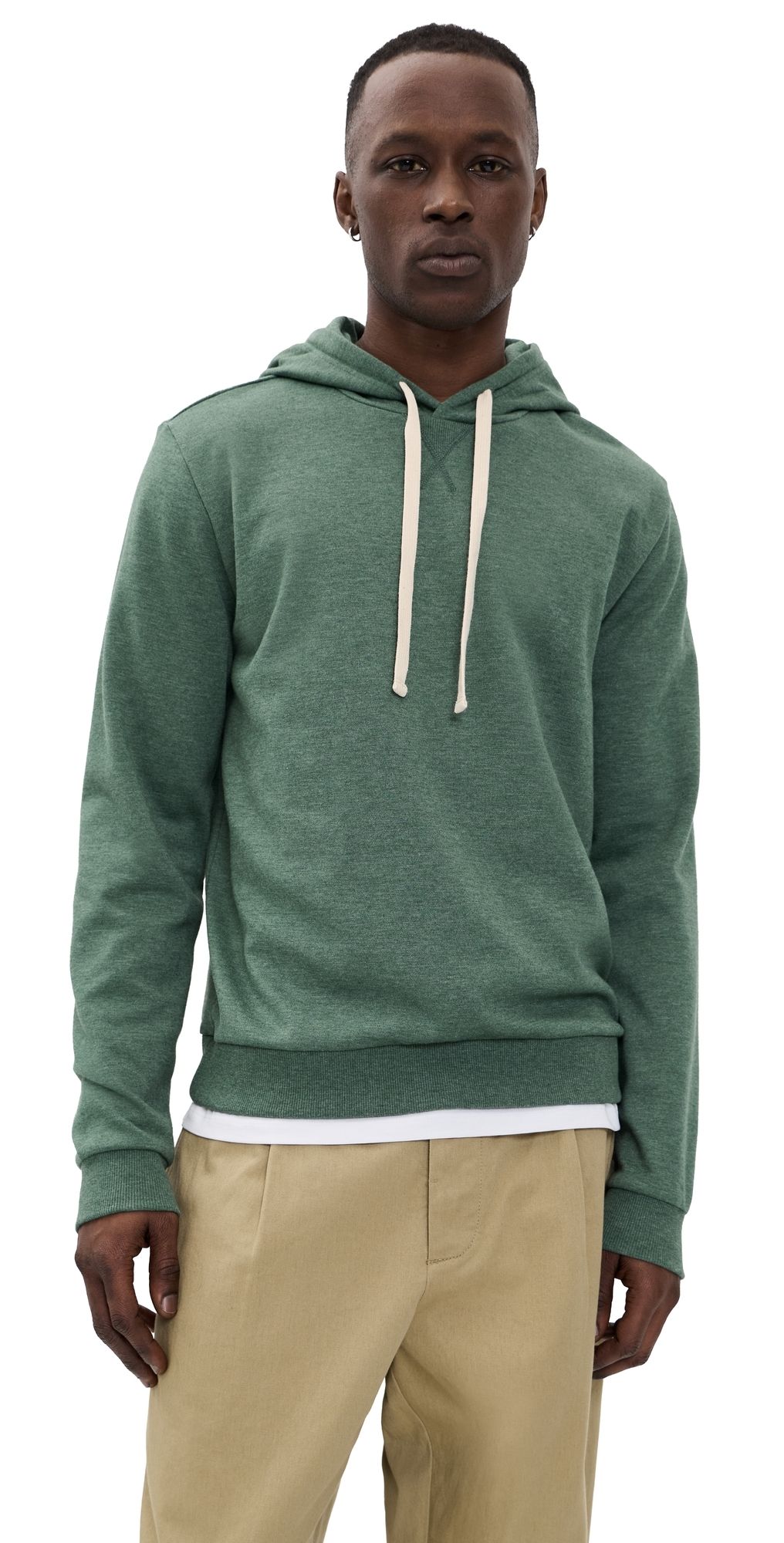 Marine Layer Pacifica Stretch Hoodie Forest Green L