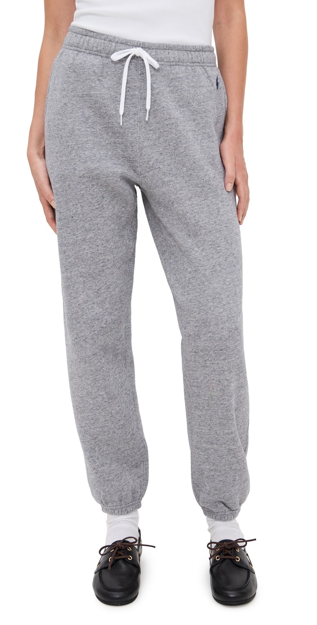 Polo Ralph Lauren Ankle Jogger Sweatpants Grey Heather L