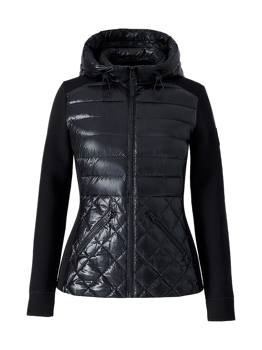 Women's Agatha Quilted Jacket - Black - Size XL